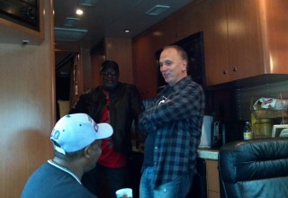 Hanging on the Bus